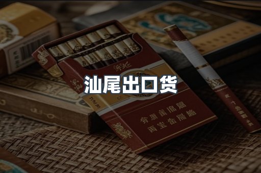 汕尾出口货